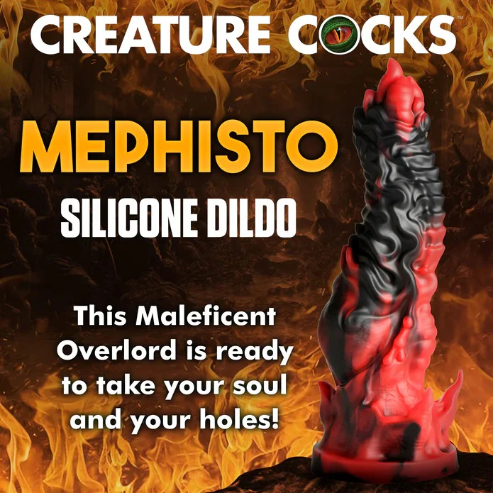 MEPHISTO FANTASY DEMON SILICONE DILDO - Image 5