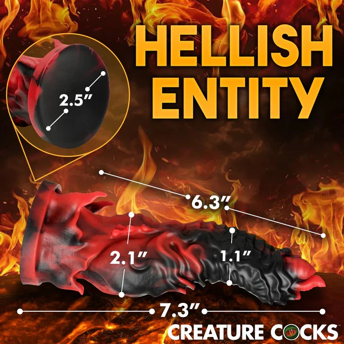MEPHISTO FANTASY DEMON SILICONE DILDO - Image 7