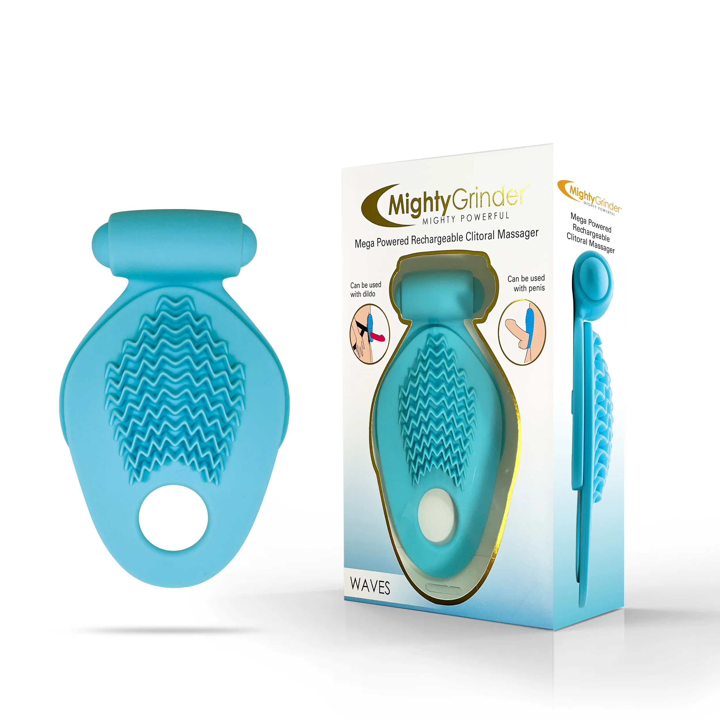 MIGHTY GRINDER WAVES TEAL - Image 4