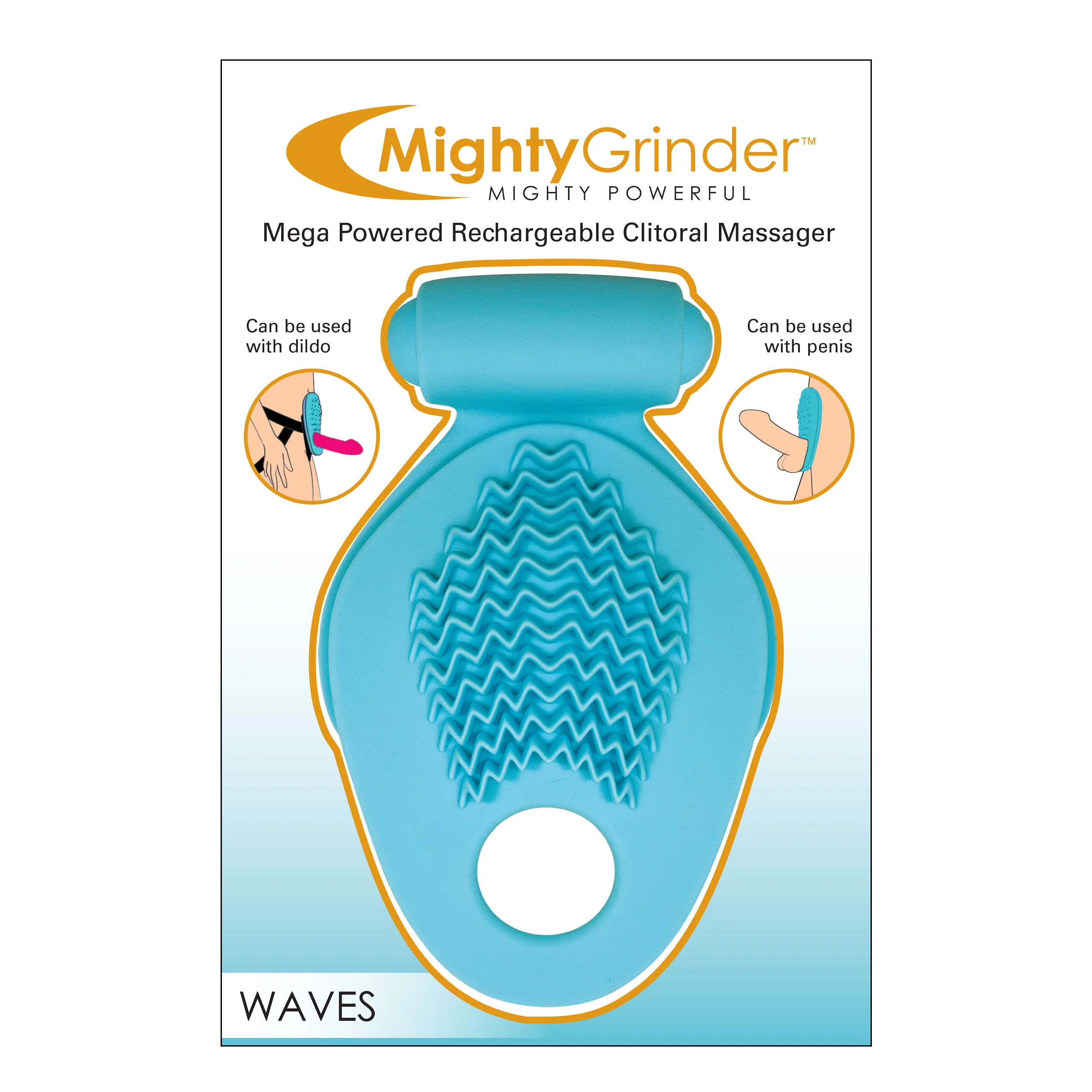MIGHTY GRINDER WAVES TEAL - Image 5