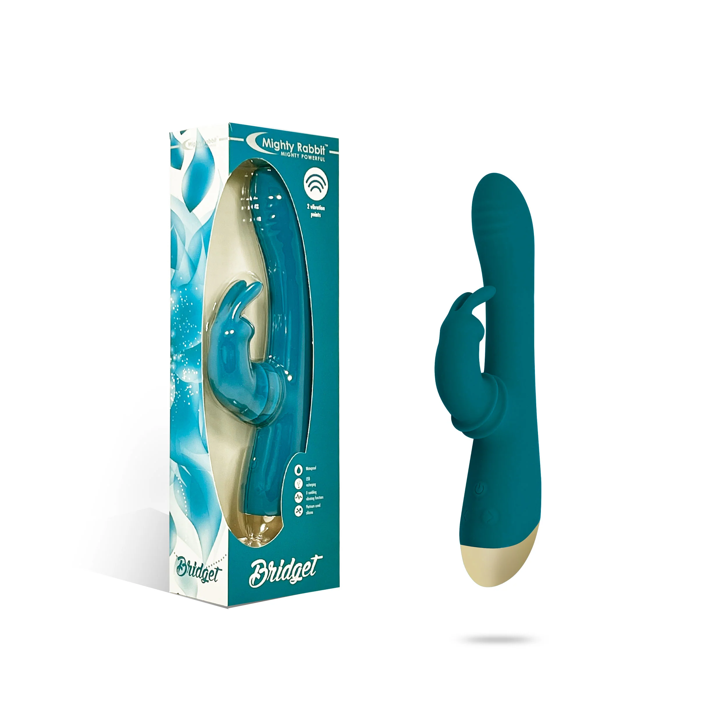 THE MIGHTY RABBIT BRIDGET DUAL ACTION VIBRATOR - Image 3