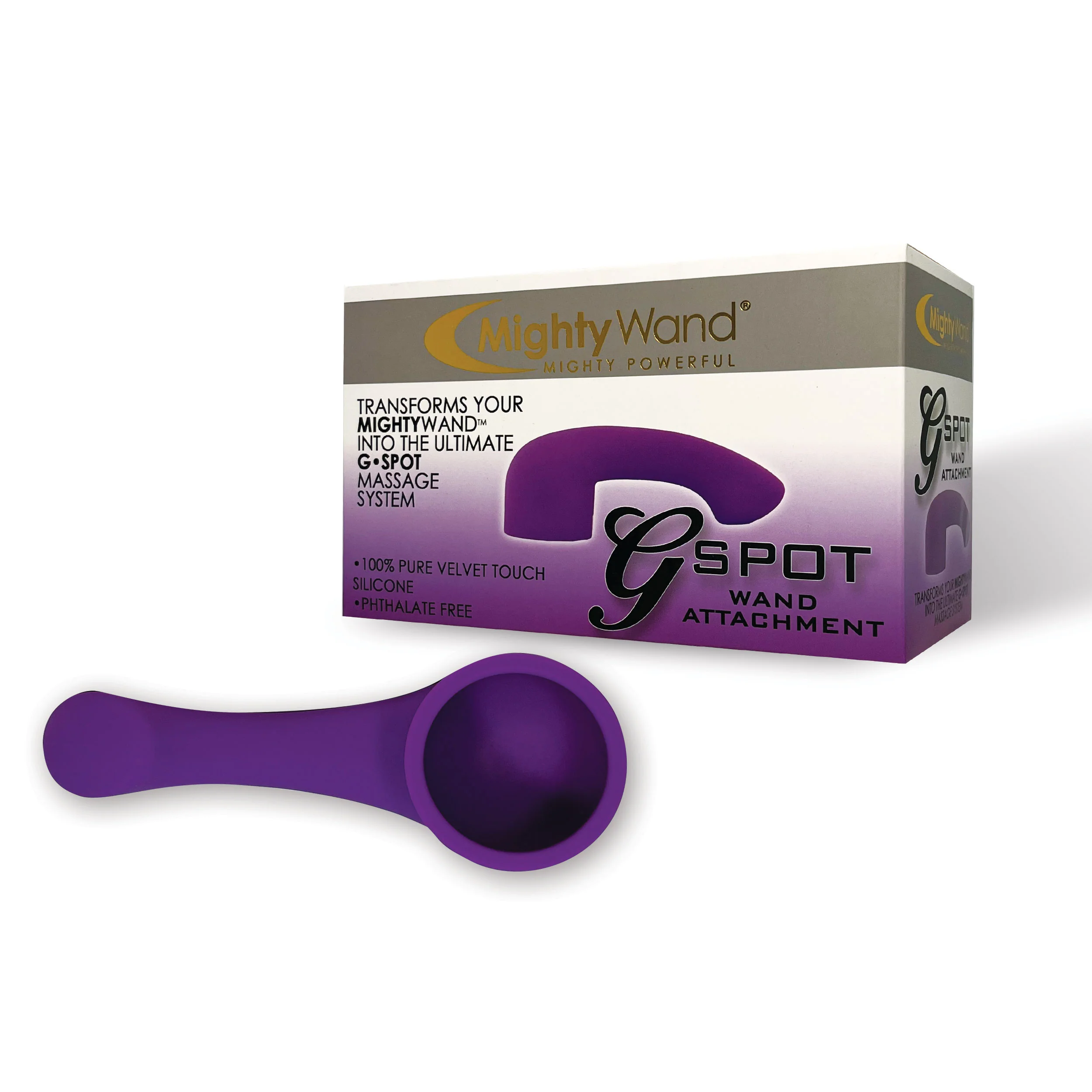 Mighty Wand Purple G-Spot Attachment - Image 2