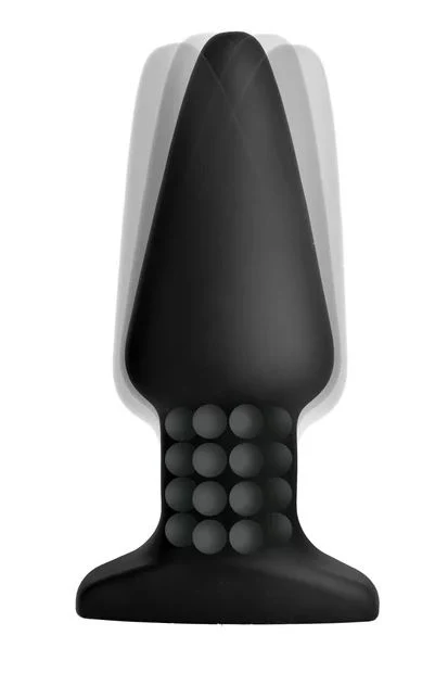 Model R Smooth Vibrating Rimming Butt Plug With Remote Control - Image 2