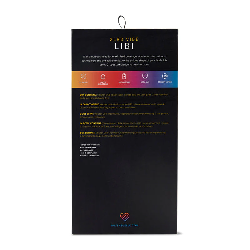 NU Sensuelle Libi XLR8 Purple Turbo Vibe - Image 6