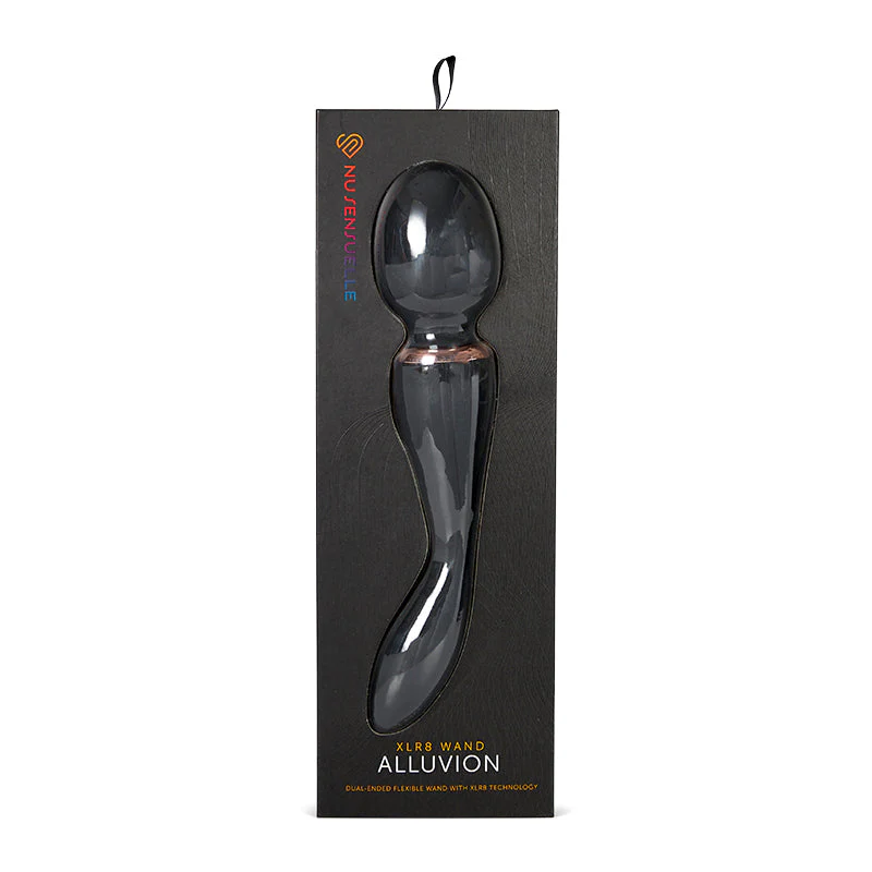 NU Sensuelle Alluvion XLR8 Black Turbo Wand - Image 7
