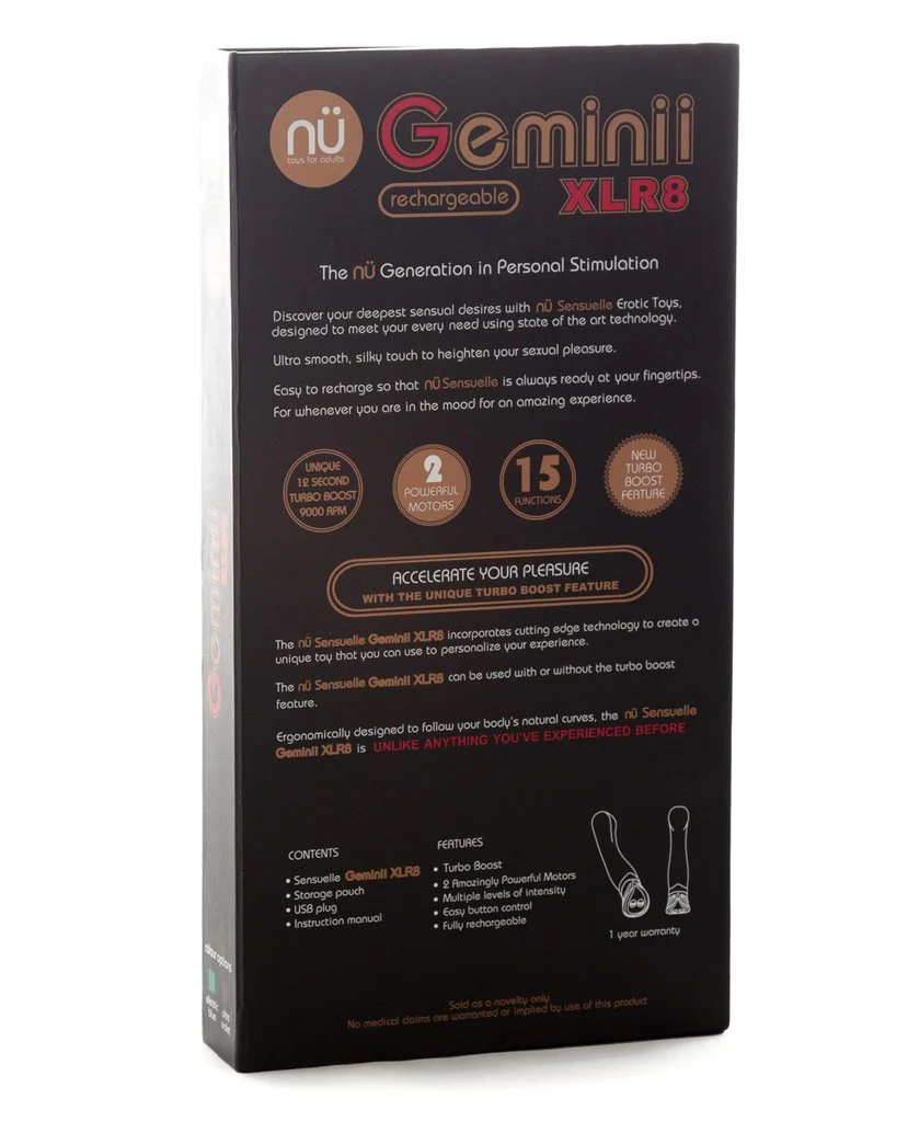 NU Sensuelle Geminii XLR8 - Ultra Violet - Image 3