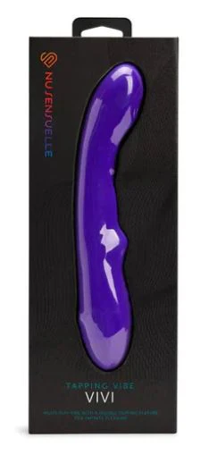 Nu Sensuelle Vivi Double Tapping Vibrator - Purple - Image 3