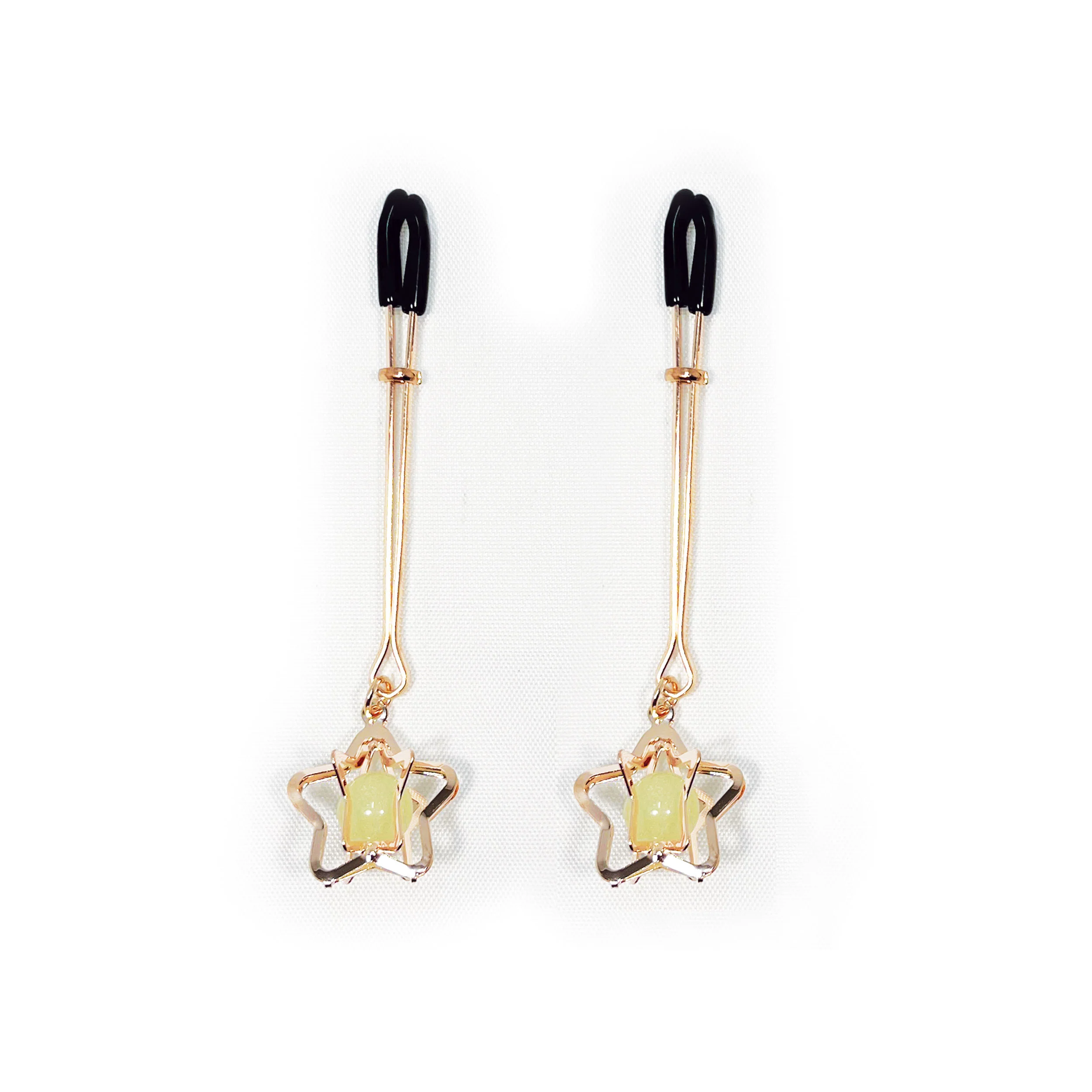 NW RG GND STAR NIPPLE CLIPS