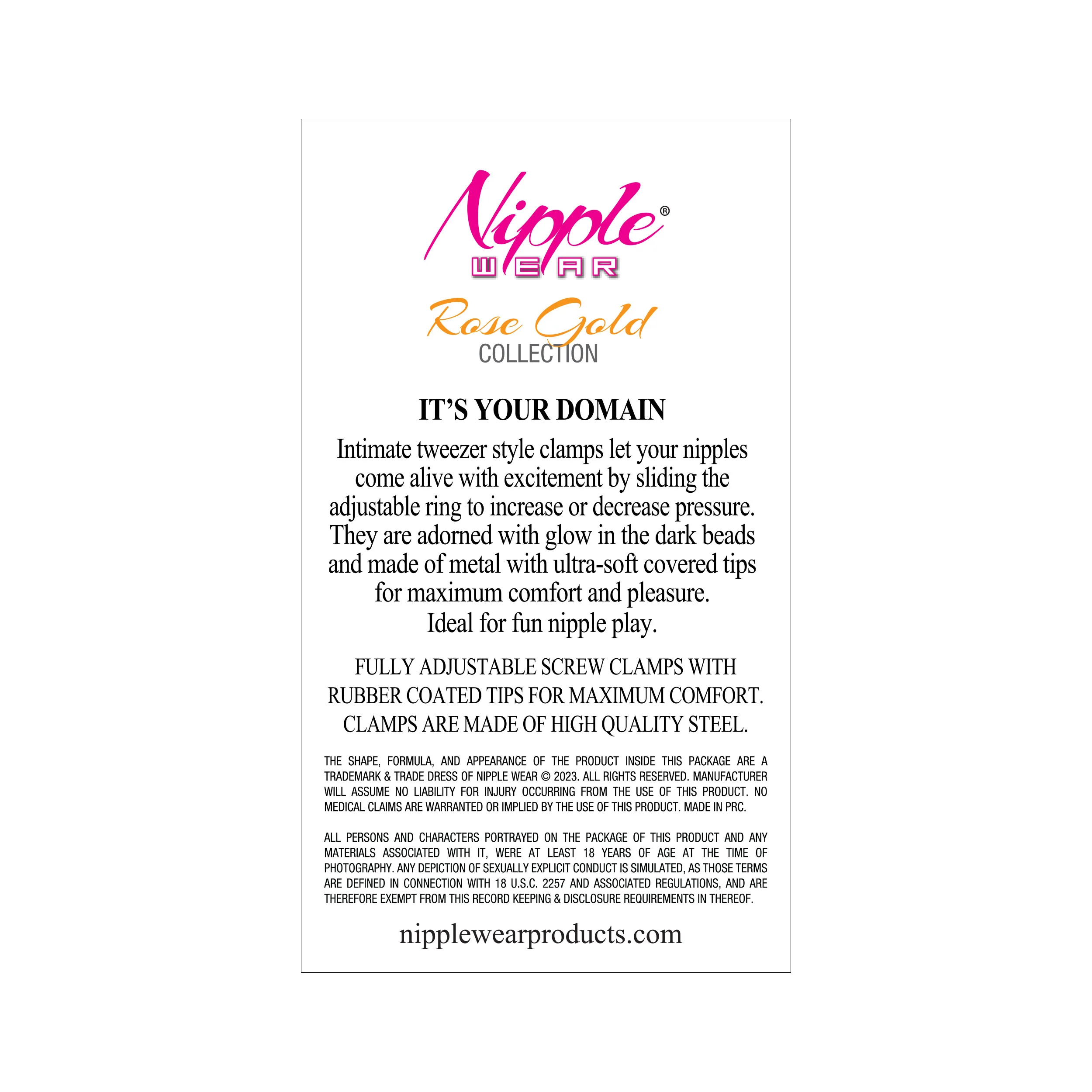 NW RG GND STAR NIPPLE CLIPS - Image 3