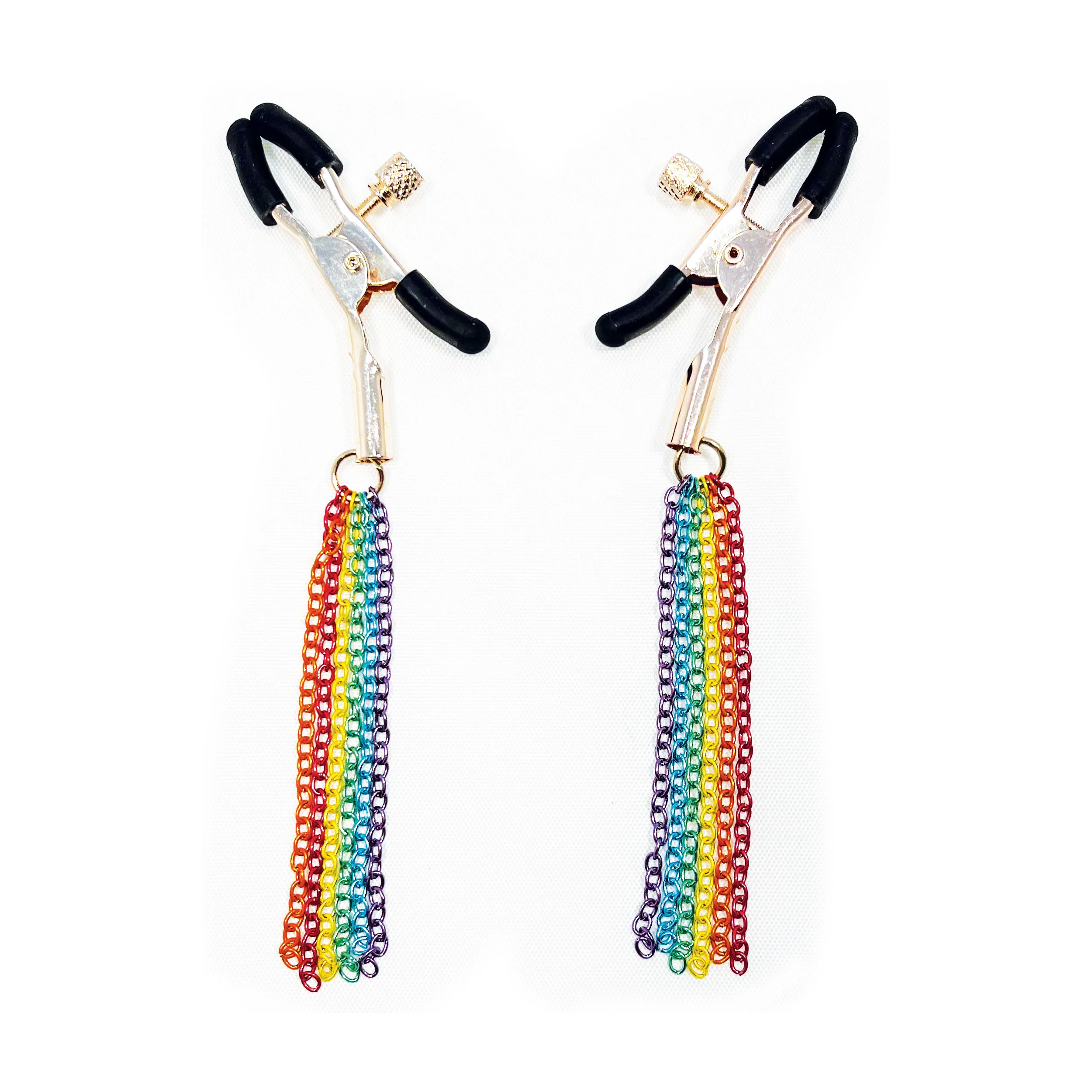NW RG RAINBOW NIPPLE CLIPS