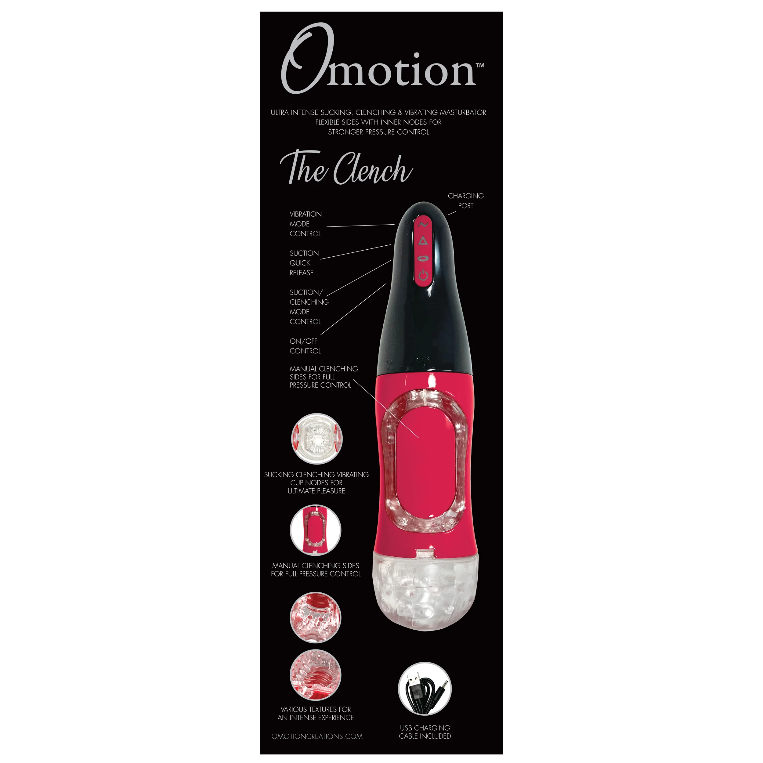 OMOTION CLENCH MASTURBATOR - Image 5