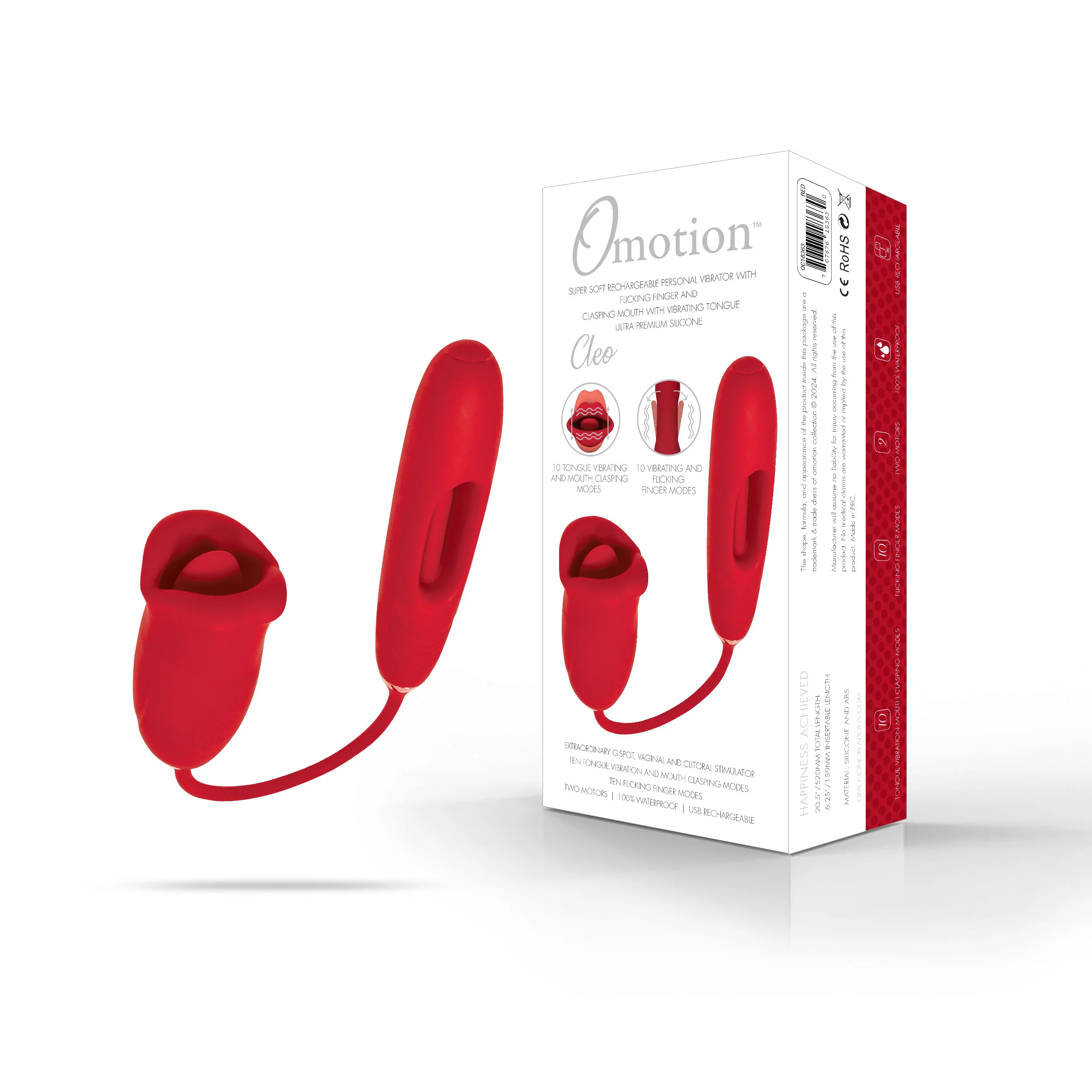 Omotion Cleo Dual Flutter Vibe - Image 6