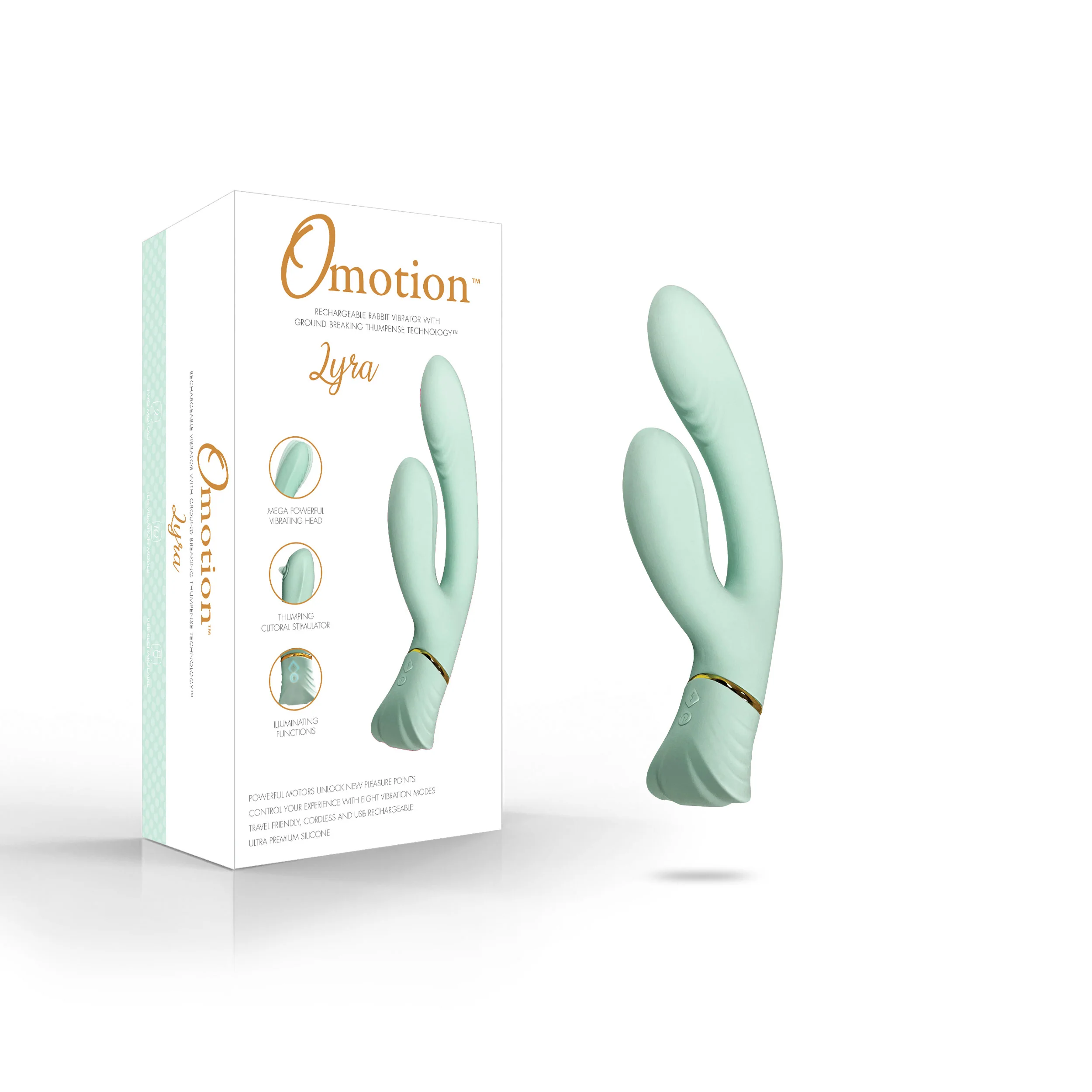 THE OMOTION LYRA DUAL ACTION VIBRATOR - Image 4