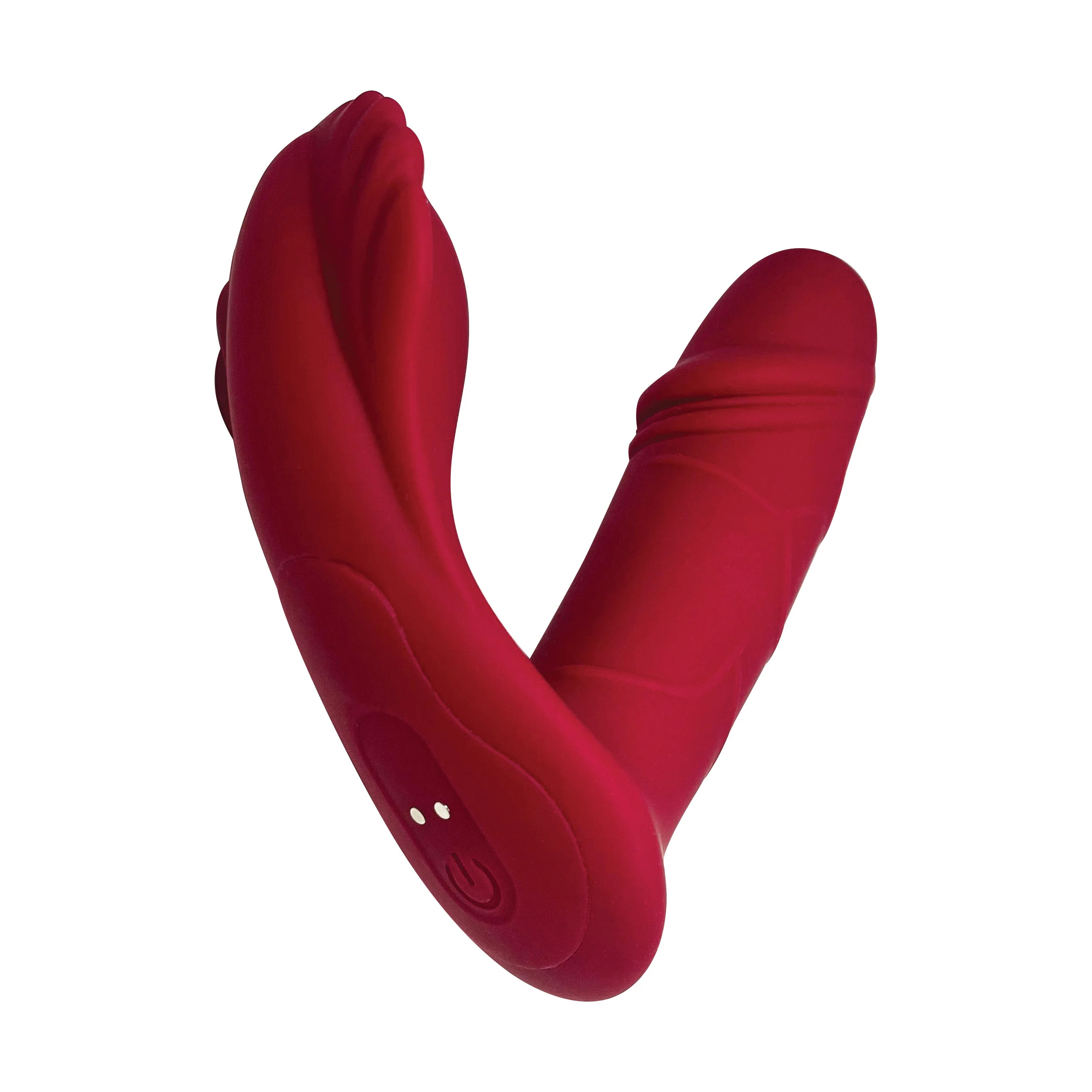Omotion Natalie Wearable Vibrator with Remote - Red - Image 6