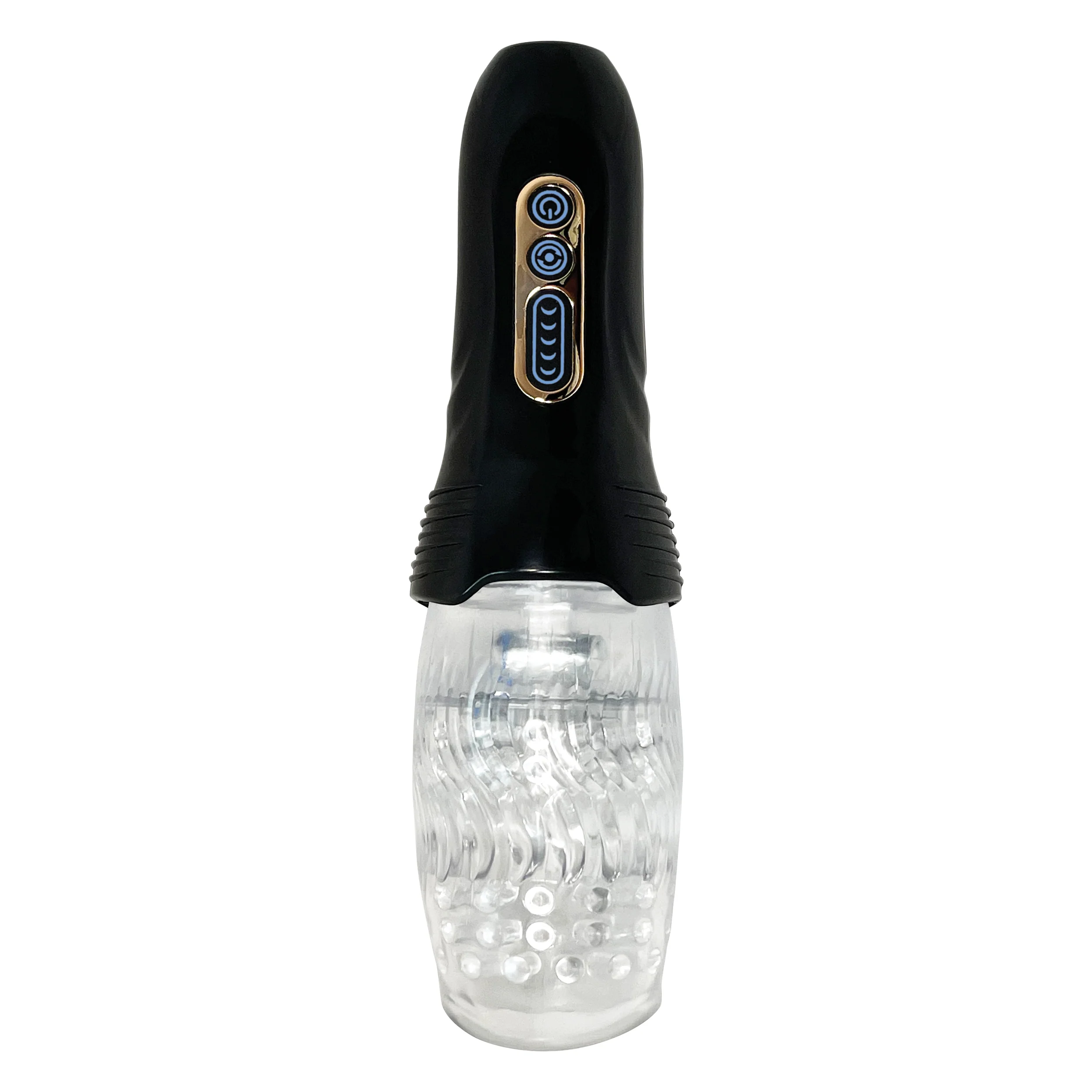 Pinnacle Male Thrusting Rotating Vibrating Rechargeable Masturbator