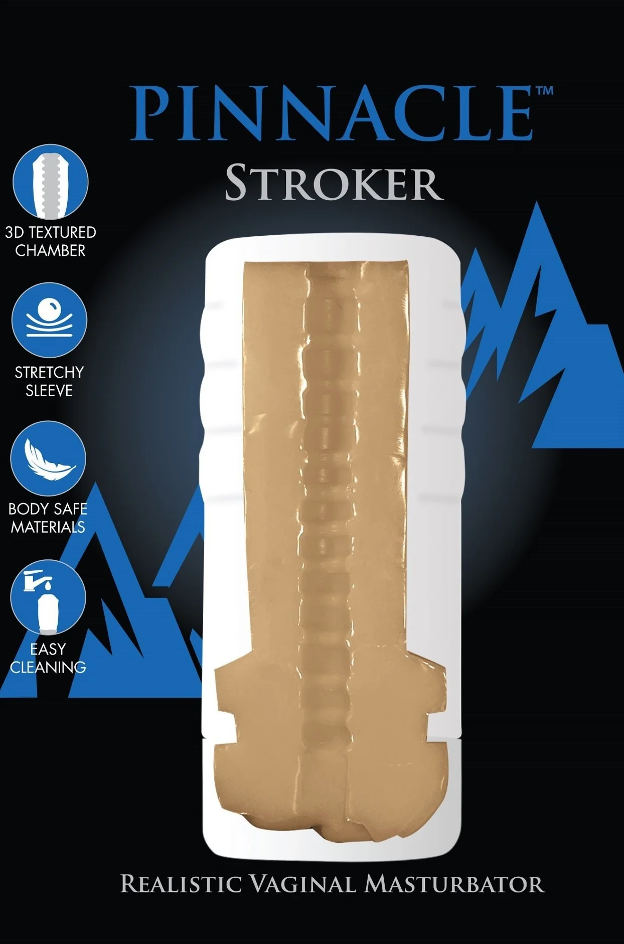 Pinnacle Stroker Realistic Vaginal Masturbator - Image 2