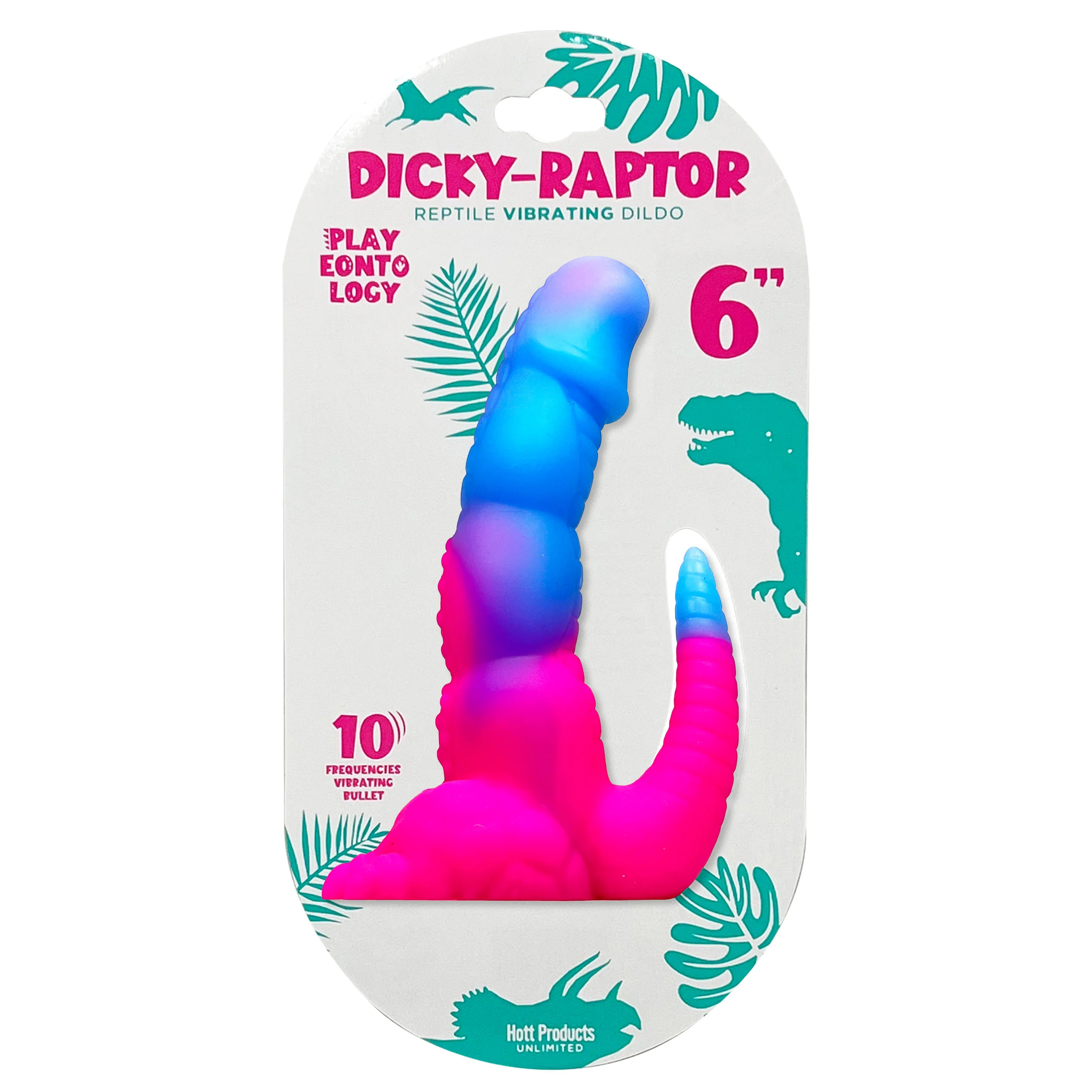 6" DICKY RAPTOR VIBRATING DILDO - Image 5