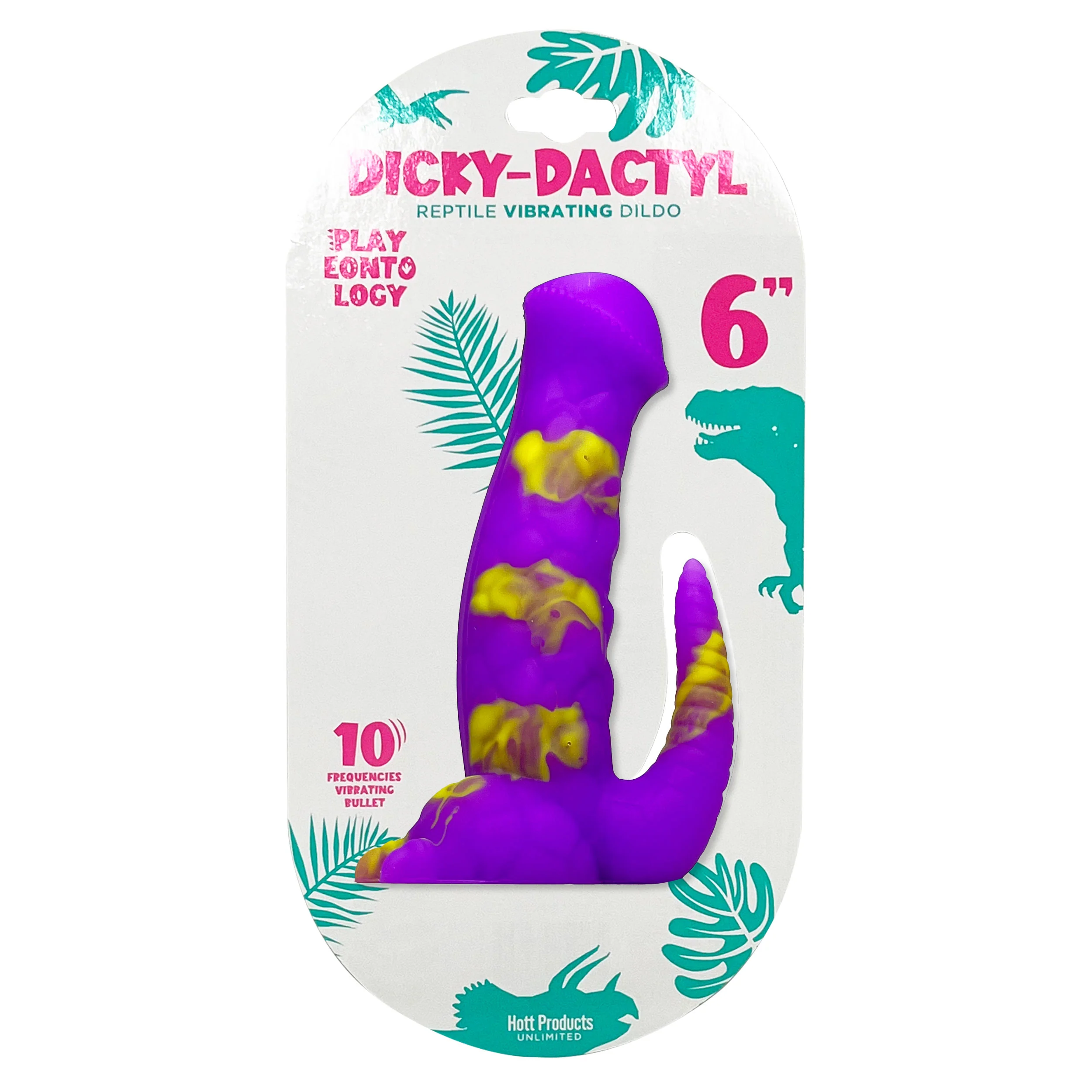 6" DICKYDACTYL VIBRATING DILDO - Image 6