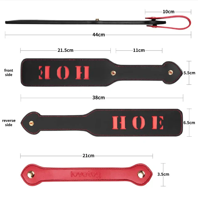 Rebellion Reign "HOE" Paddle by Lovejoy - 15'' - Image 5
