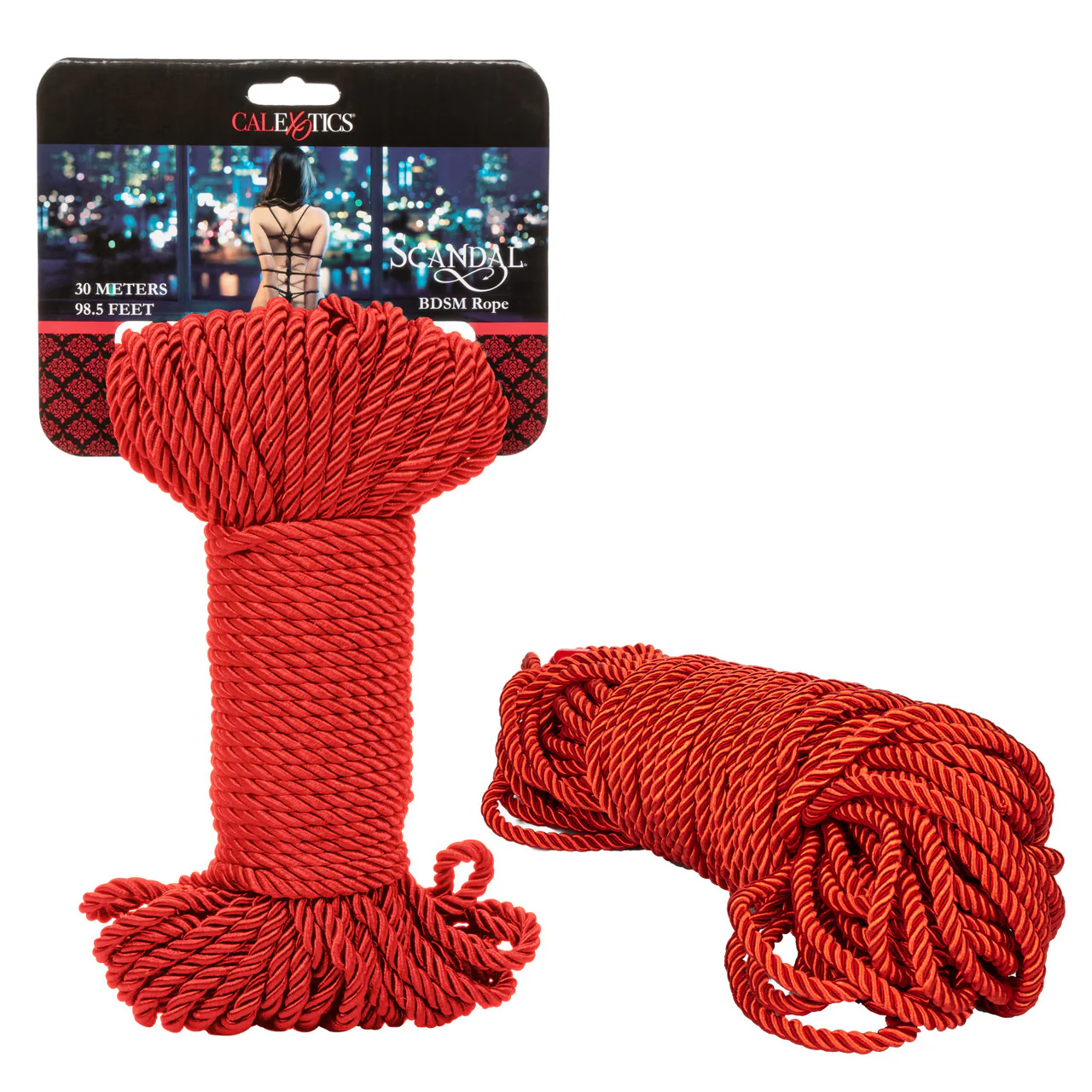 Scandal BDSM 30m Rope - Red - Image 6