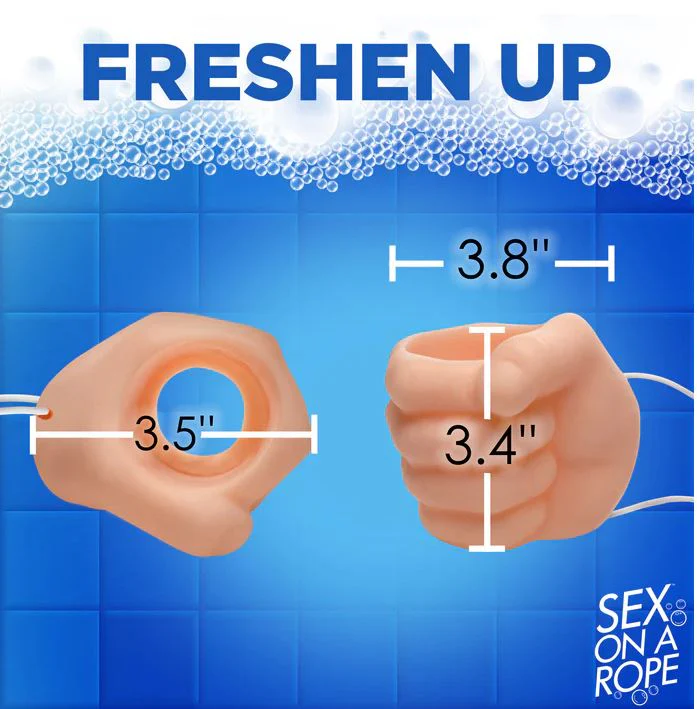 Sex On A Rope Tug N' Scrub Lightly Scented Soap - Image 3