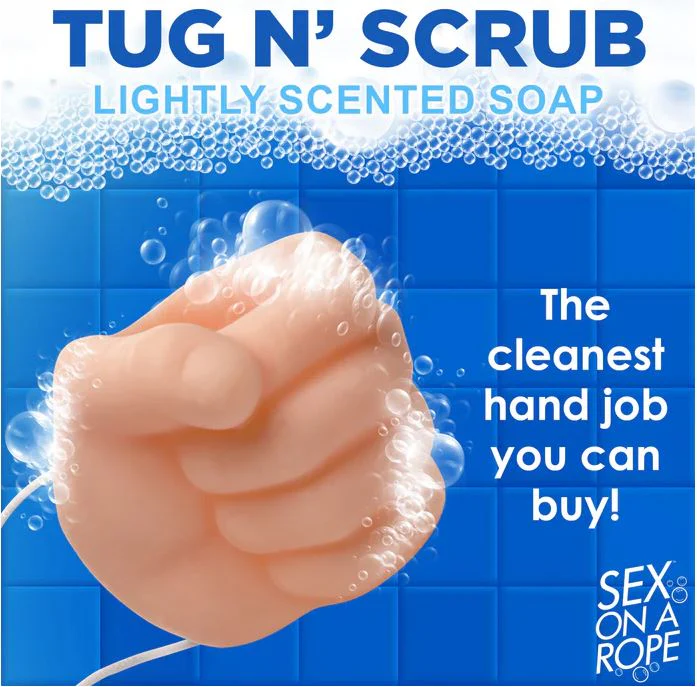 Sex On A Rope Tug N' Scrub Lightly Scented Soap - Image 4