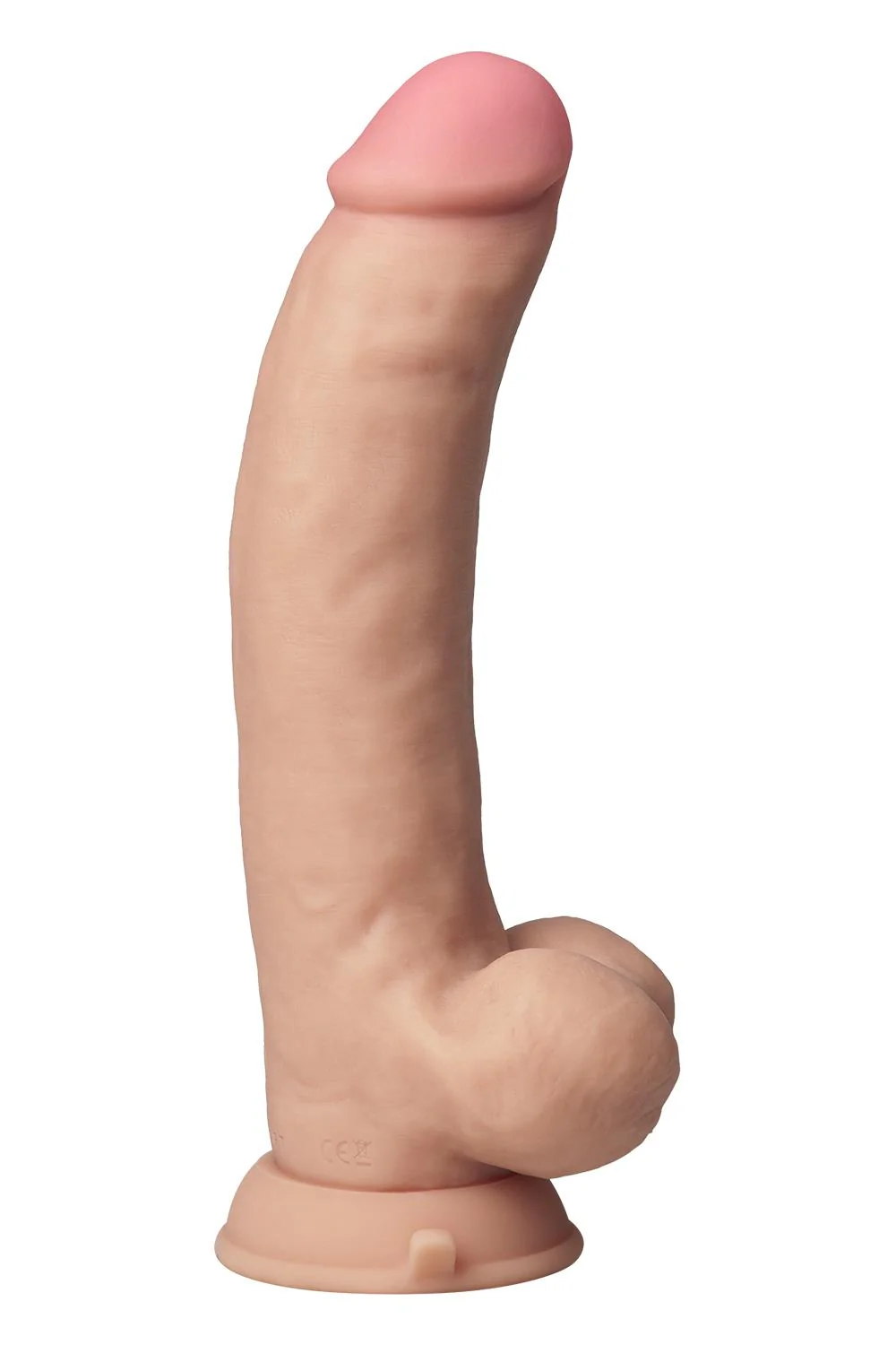 Shaft Vibrating Dildo Model C - 9.5" in Pine