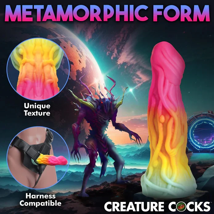 SHAPE SHIFTER FANTASY ALIEN SILICONE DILDO - Image 8