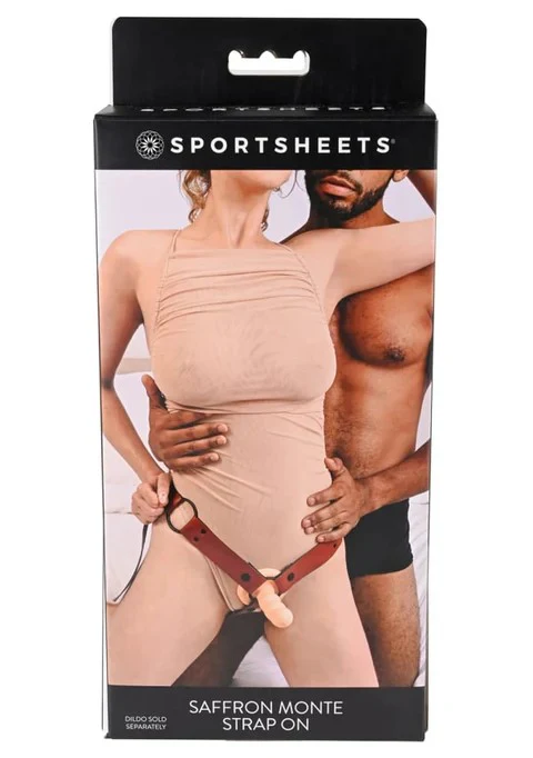 Sportsheets Saffron Red Monte Strap-On Harness - Image 3