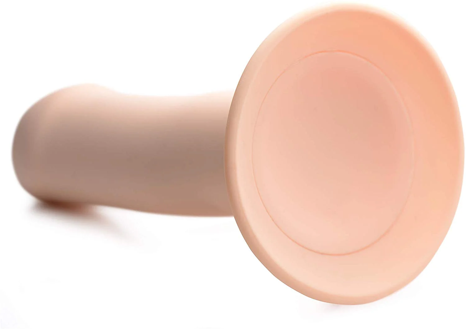 Squeezable Phallic Dildo - Flesh - Image 3