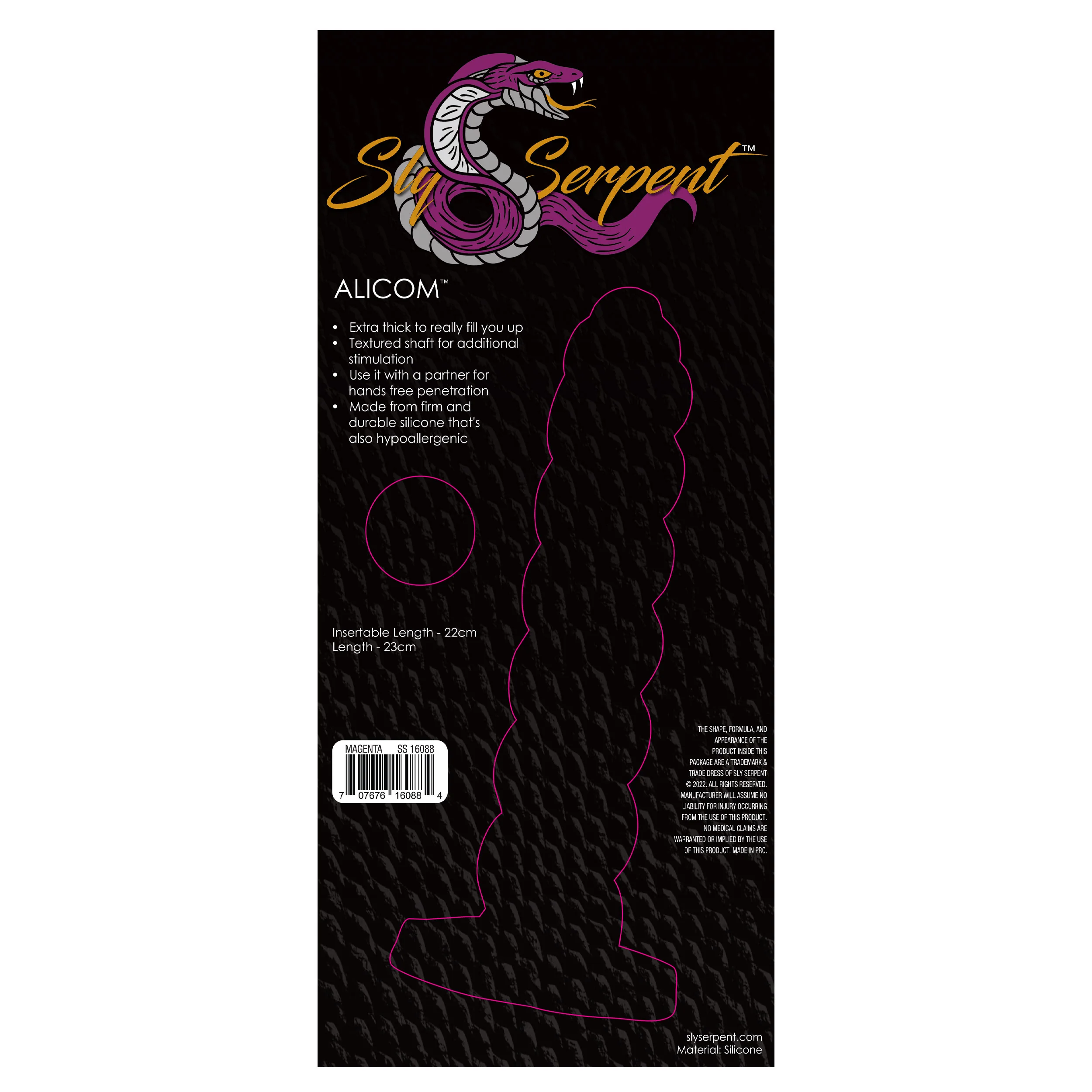Sly Serpent Purple Alicorn - Image 2