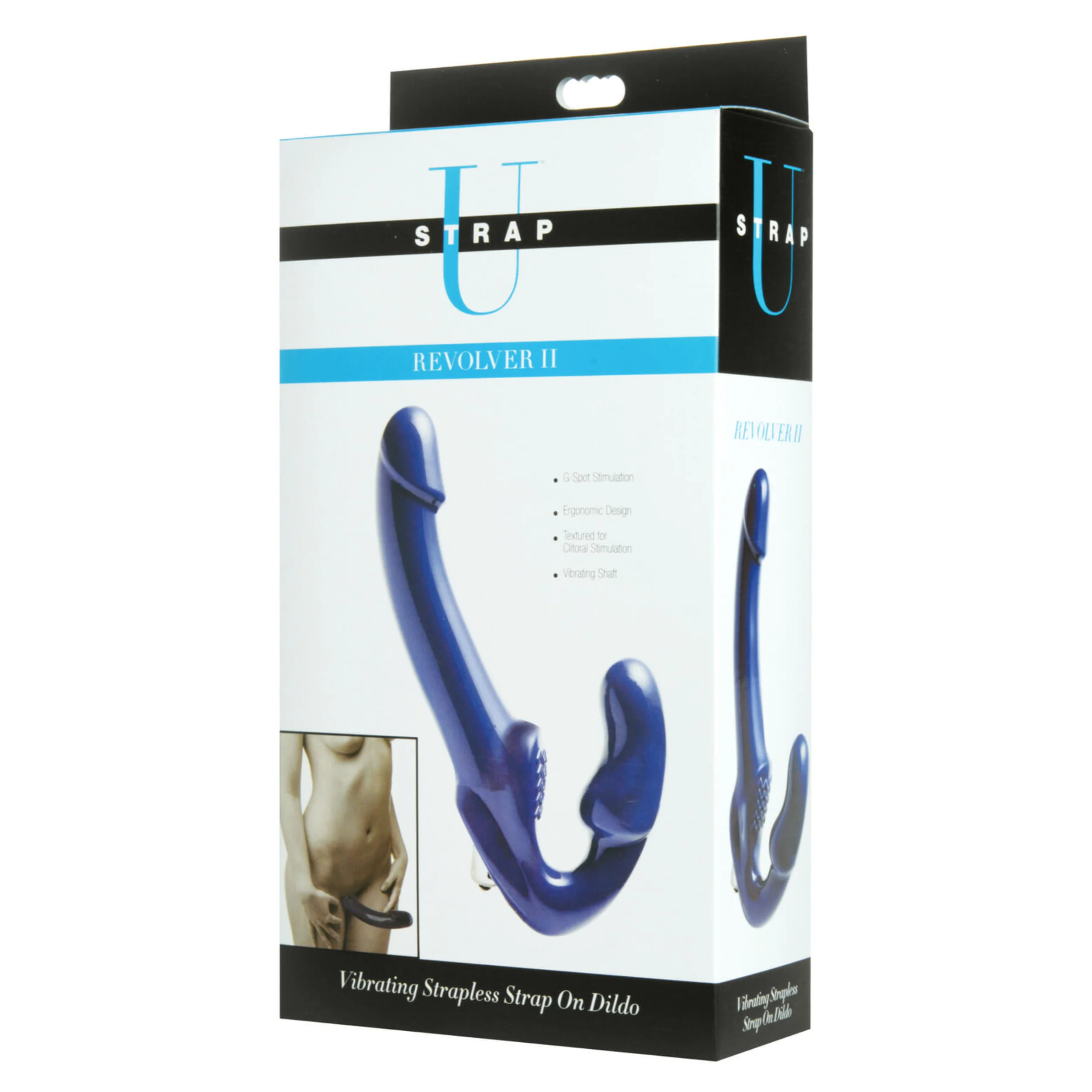 Strap U Revolver II Strapless Strap-On – Blue - Image 5