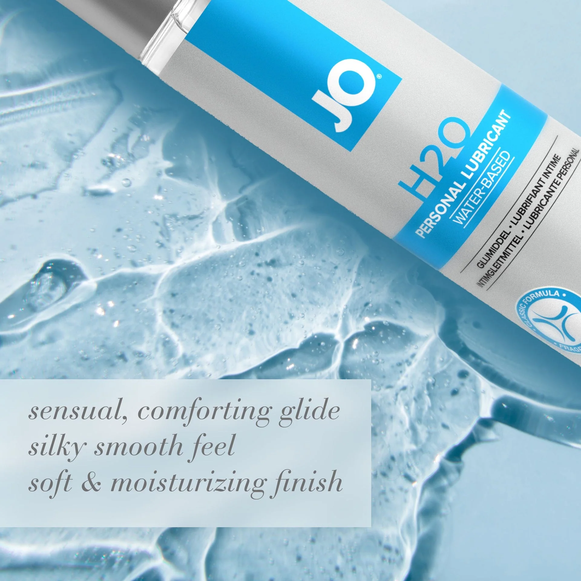 JO H2O Original Lube - 8 oz - Image 3