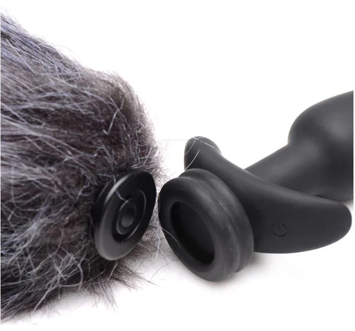 Tailz Vibrating Anal Plug & 3 Tails With Remote Control - Image 11