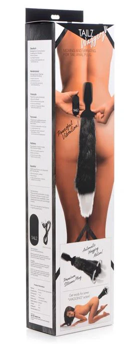 Tailz Waggerz Moving And Vibrating Fox Tail Anal Plug - Image 7