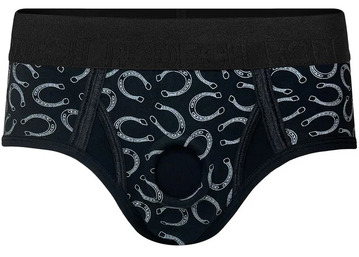Unisex Horseshoes Harness Brief L