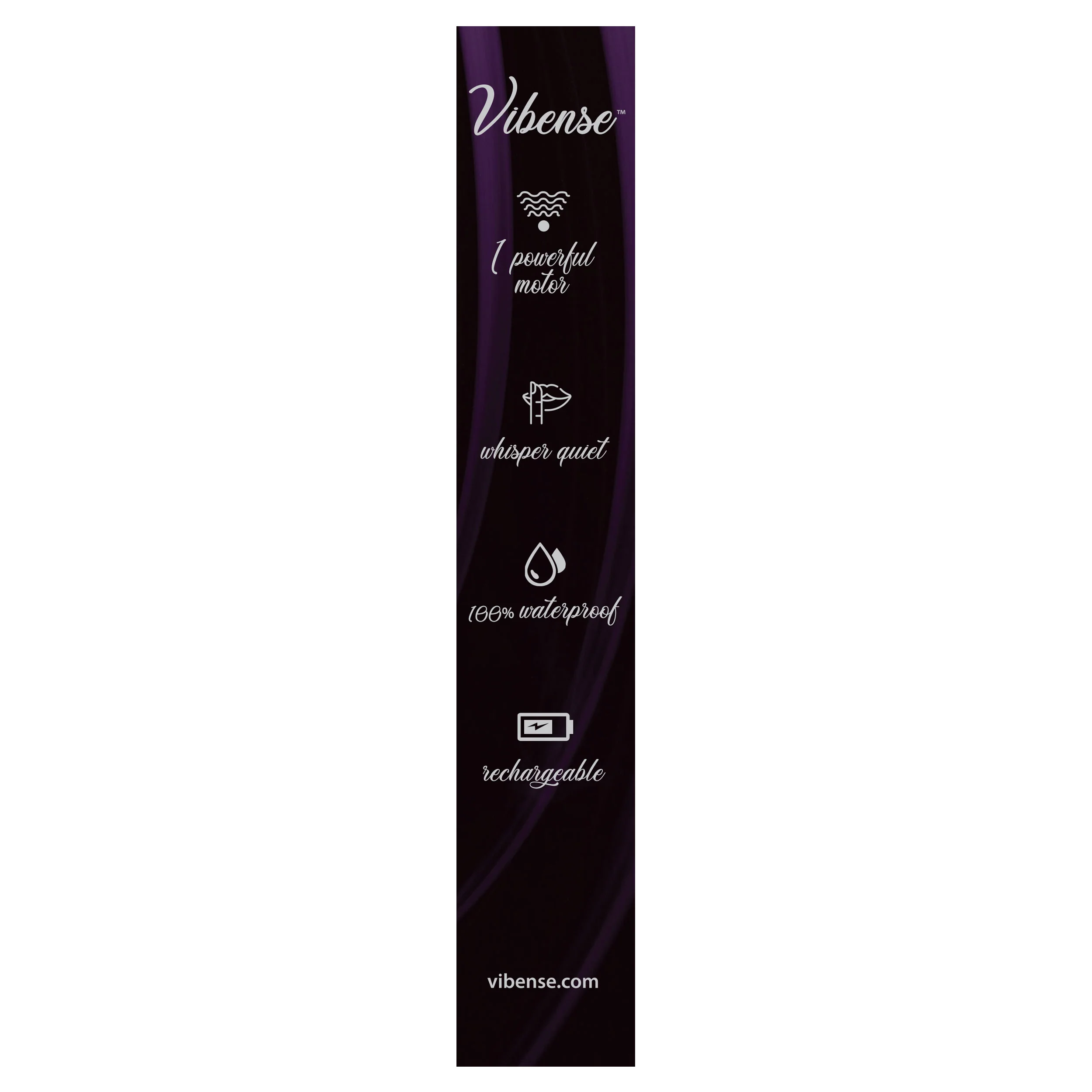 THE VIBENSE PLEASURE EGG MASSAGER WITH REMOTE - Purple - Image 4