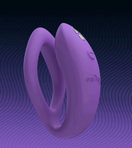 We-Vibe Sync-O Couples Vibrator in Light Purple - Image 4