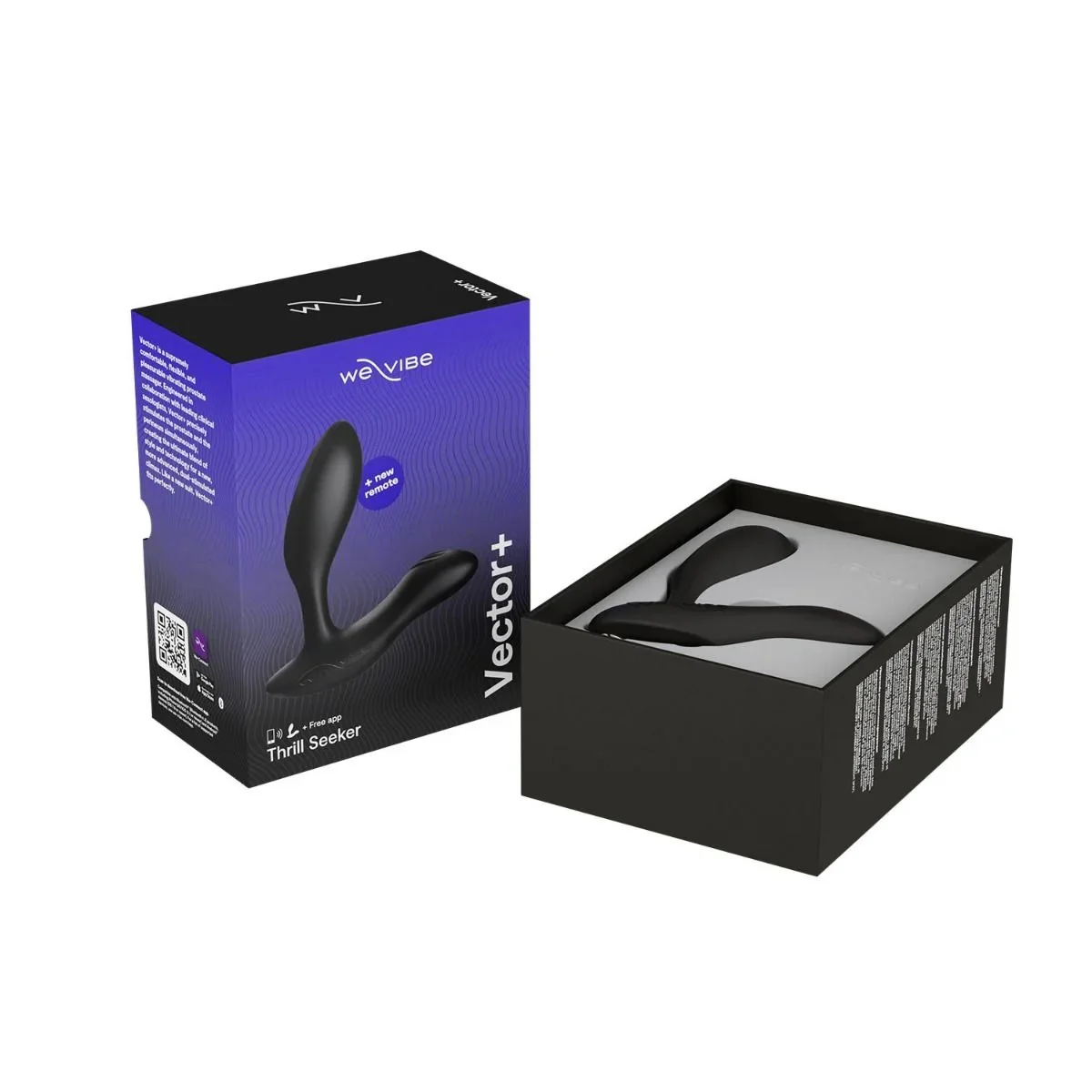 Vector+ Prostate Vibrator by We-Vibe in Black - Image 7
