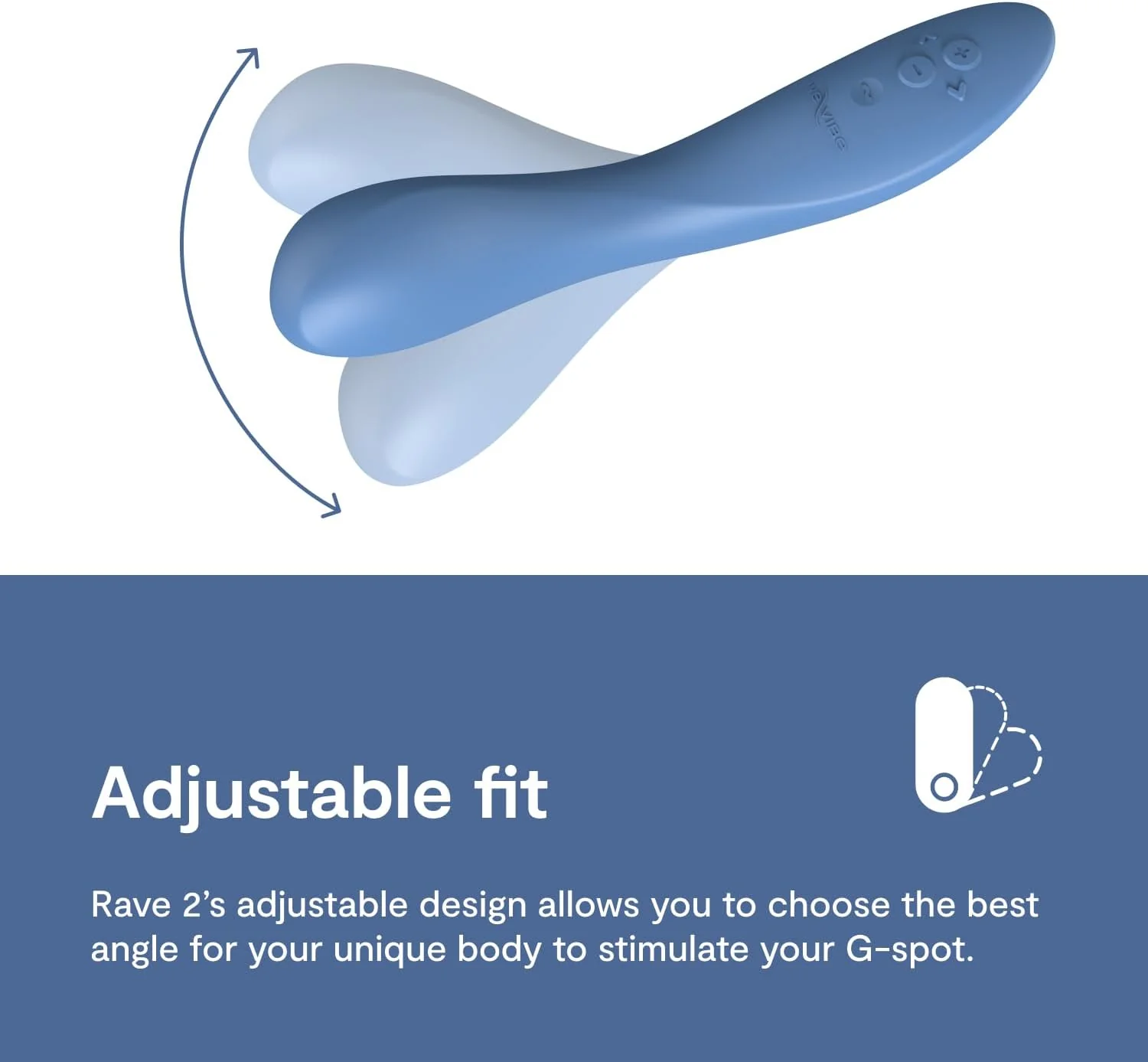 WEVIBE RAVE 2 G-SPOT VIBRATOR - BLUE - Image 8