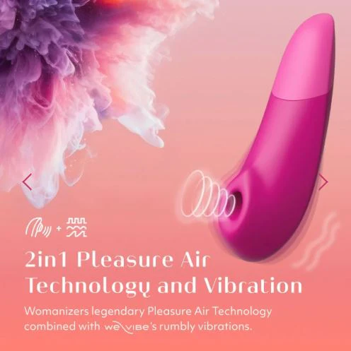 Womanizer Enhance Vibrator Pink - Image 4