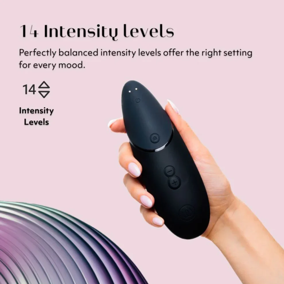 Womanizer Next Clitoral 3D Pleasure Air Stimulator - Black - Image 3
