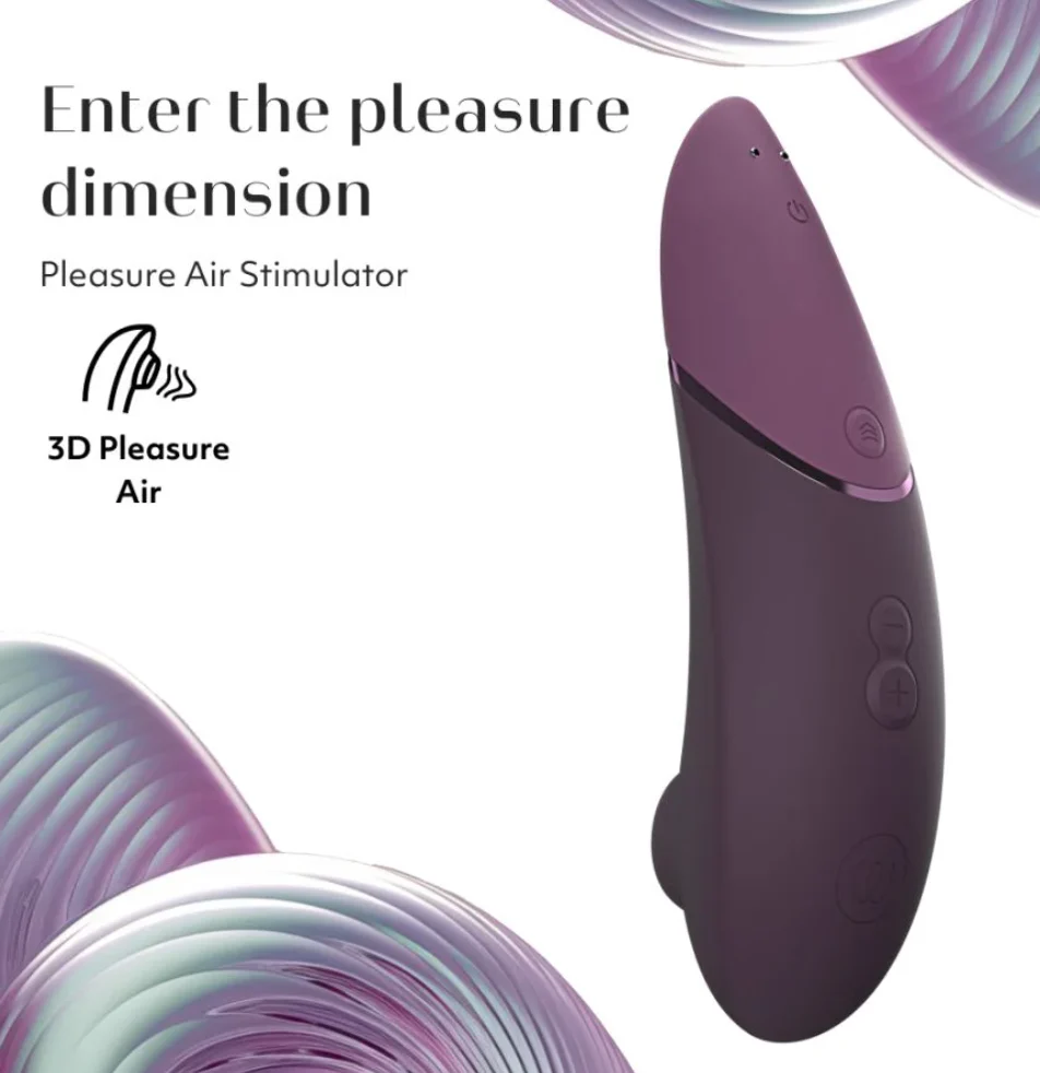 Womanizer Next Clitoral 3D Pleasure Air Stimulator - Purple - Image 2
