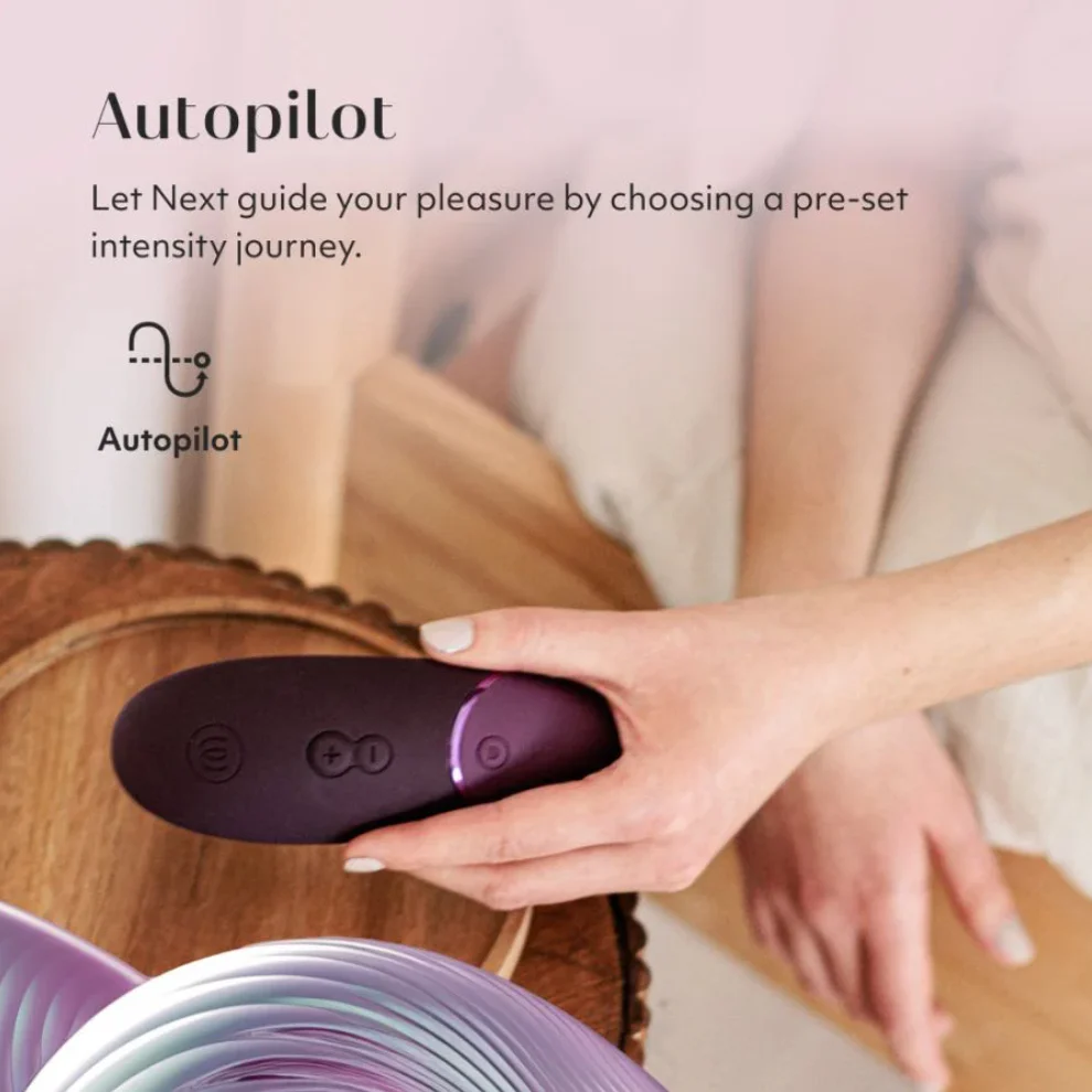 Womanizer Next Clitoral 3D Pleasure Air Stimulator - Purple - Image 5