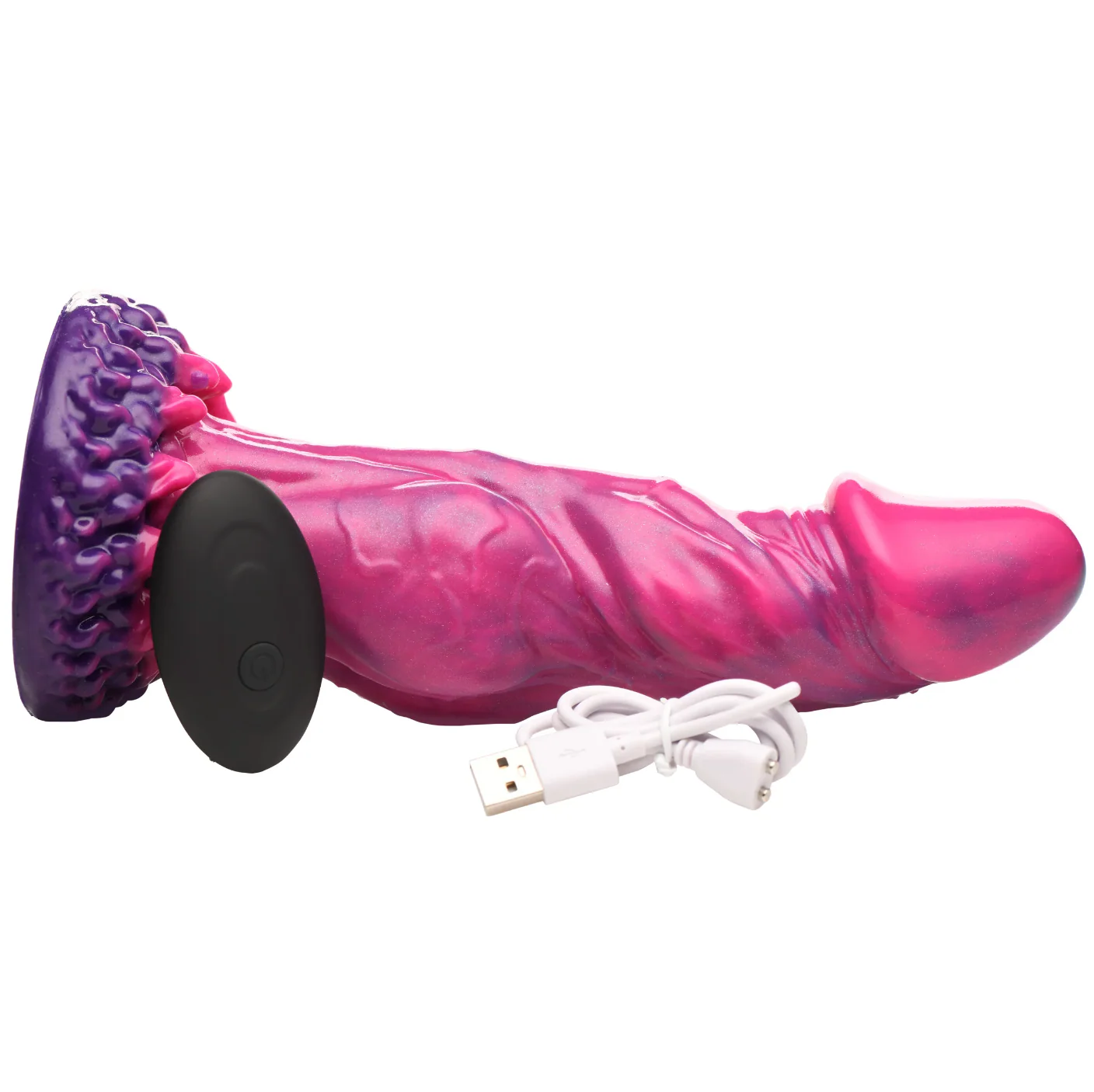Xenox Vibrating Remote Controlled Dildo by Creature Cocks - Image 4
